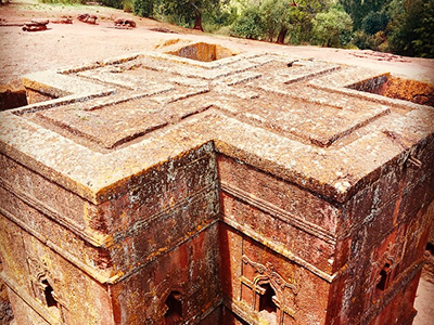Bete Giyorgis, église rupestre Lalibela Bete Giyorgis, église rupestre Lalibela